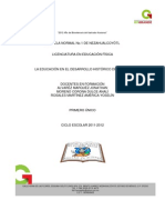 Desarrollo de temas esc. de la colonia Jonathan, Dulce, América