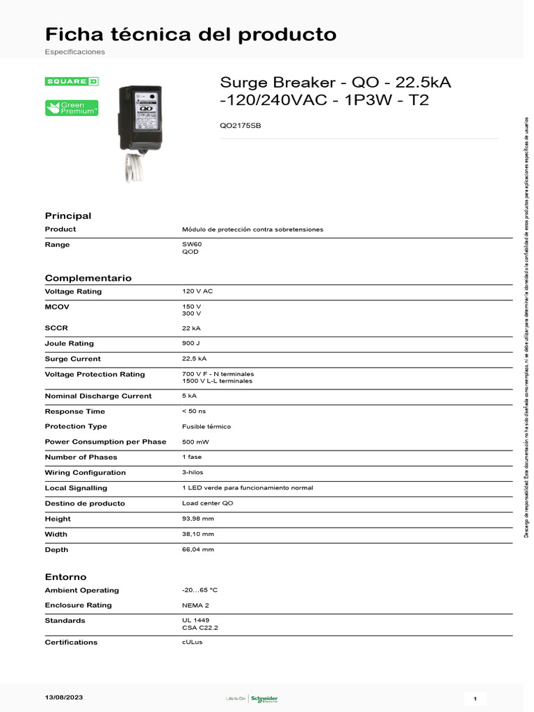 61492 - Ficha+Técnica | PDF