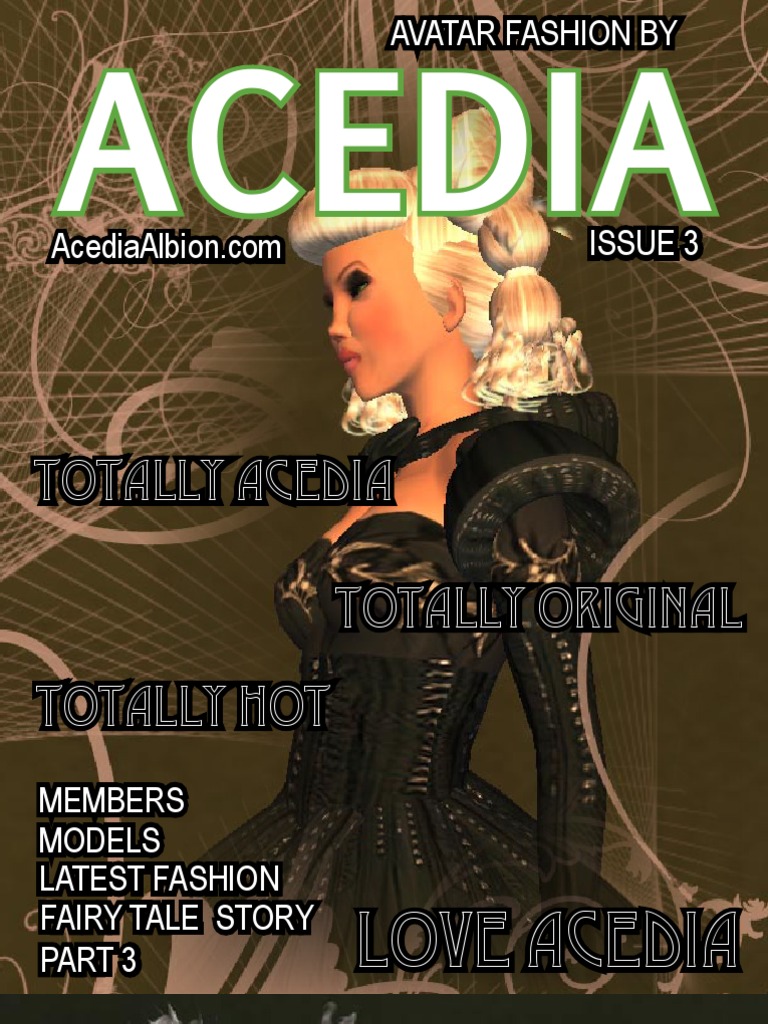 Acedia Fashion & Fairy Tale Issue 3 | PDF