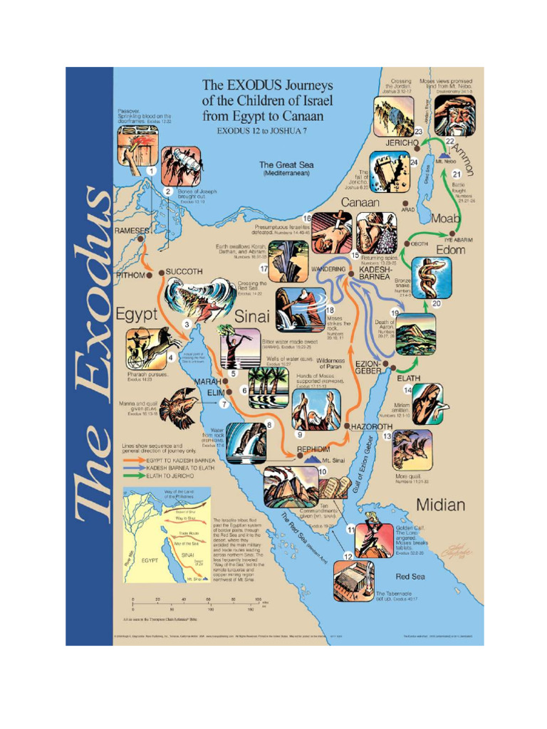 The Exodus Map | PDF