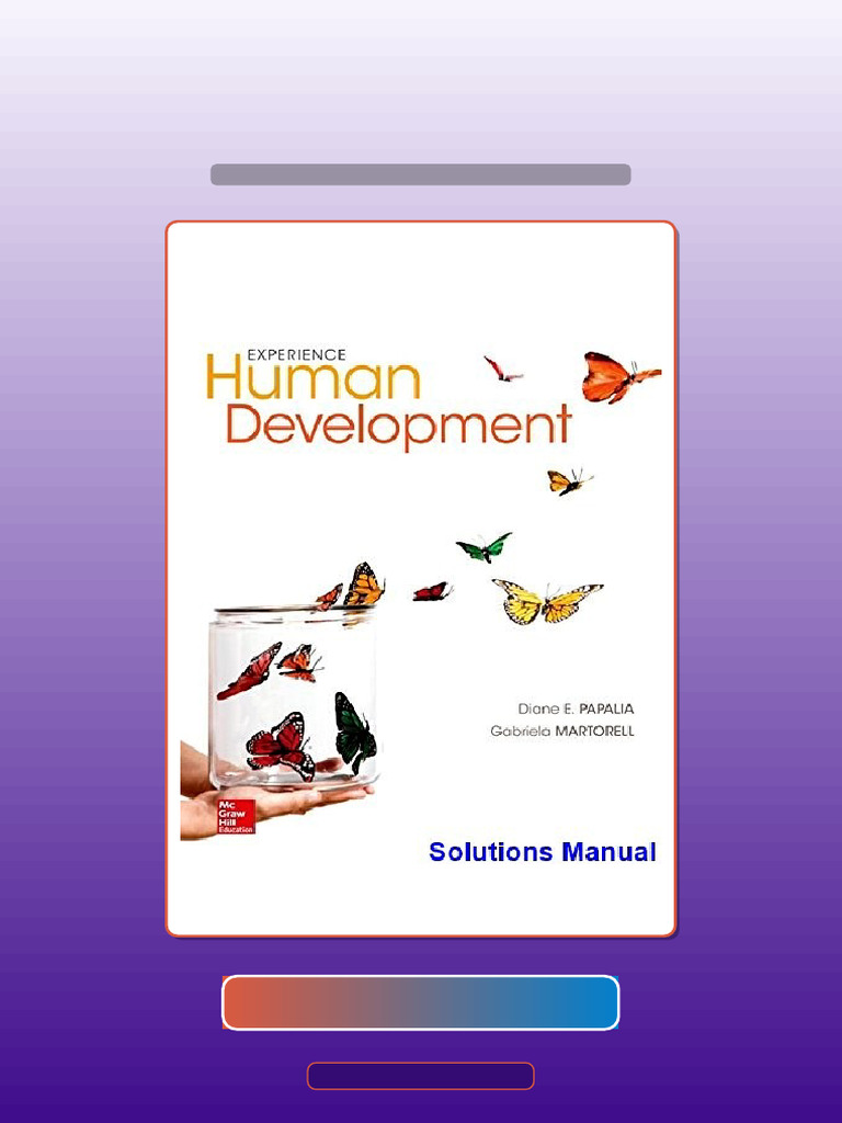 Experience Human Development 13th Edition Papalia Get PDF Now | PDF ...