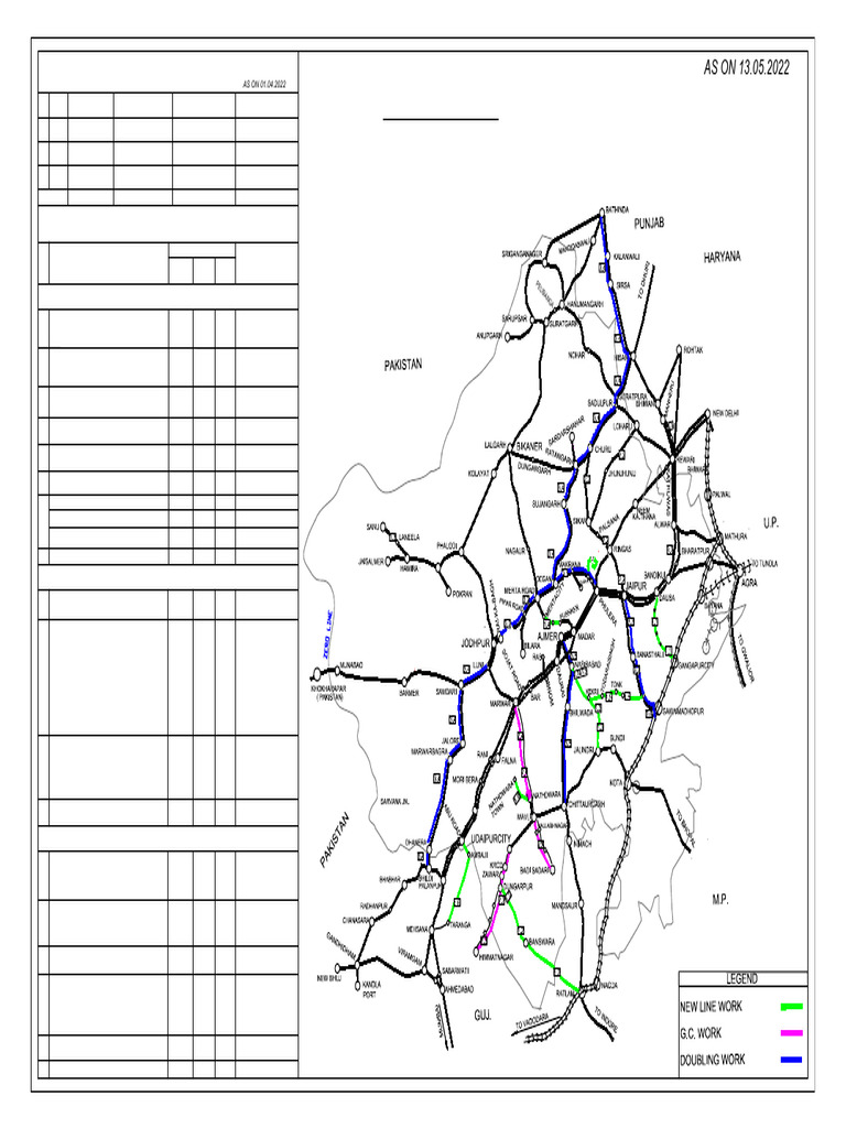 NWR Sanctioned Works Map 2022 | PDF