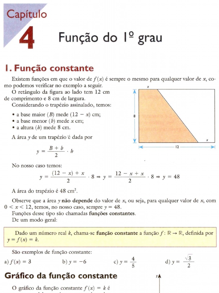 Determine A Raiz Das Seguintes Funções Do 1 Grau