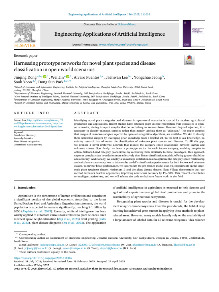 Novel Plant Classification with Prototype Networks | PDF | Cluster ...