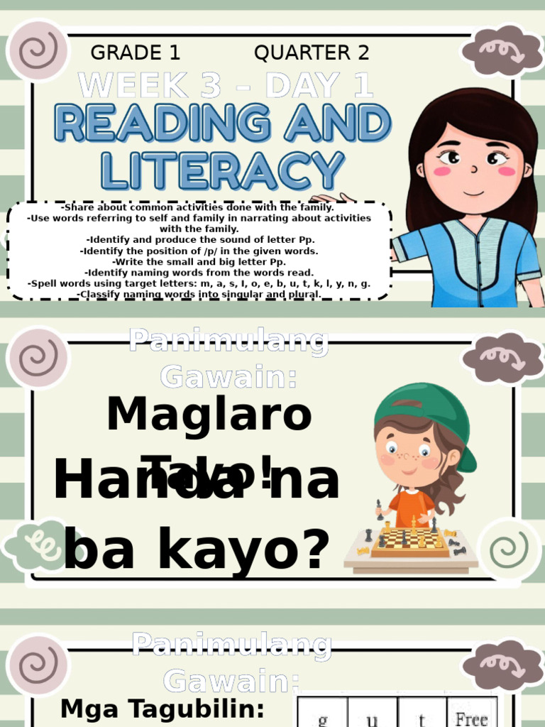 Grade 1 q2 R&L Week 3 | PDF