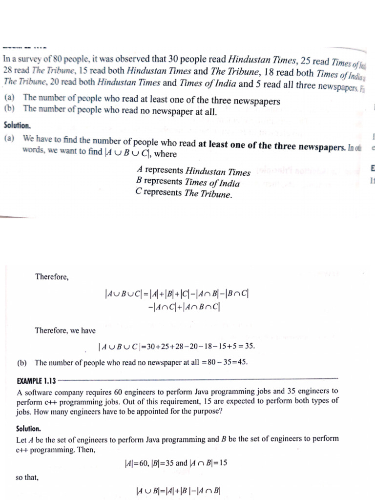 Sets | PDF