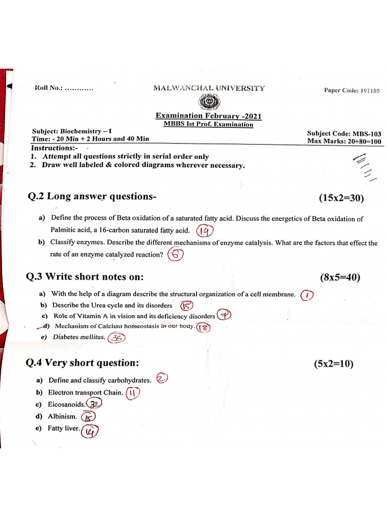 Biochemistry Papers | PDF