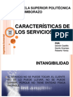 Caracteristicas de Los Servicios