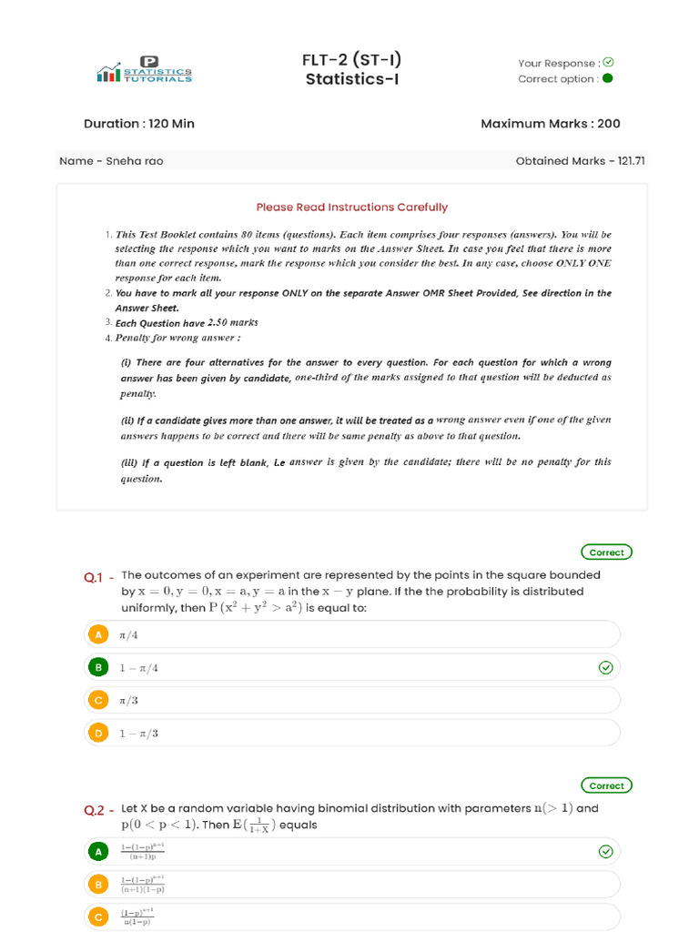 FLT 2 P1 | PDF
