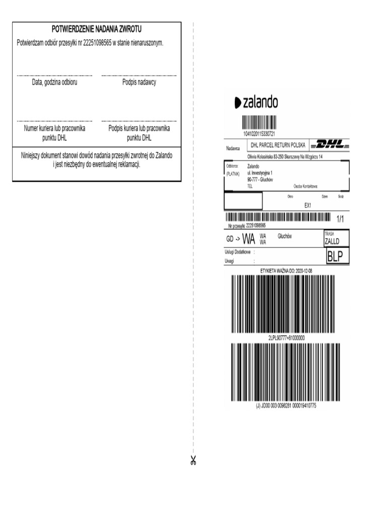 Return Label | PDF