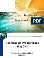 Aula7 - Formas de Representacao Algoritmos Eng Civil