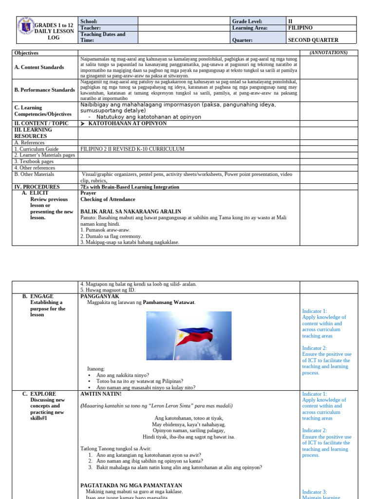 Filipino 2 | PDF