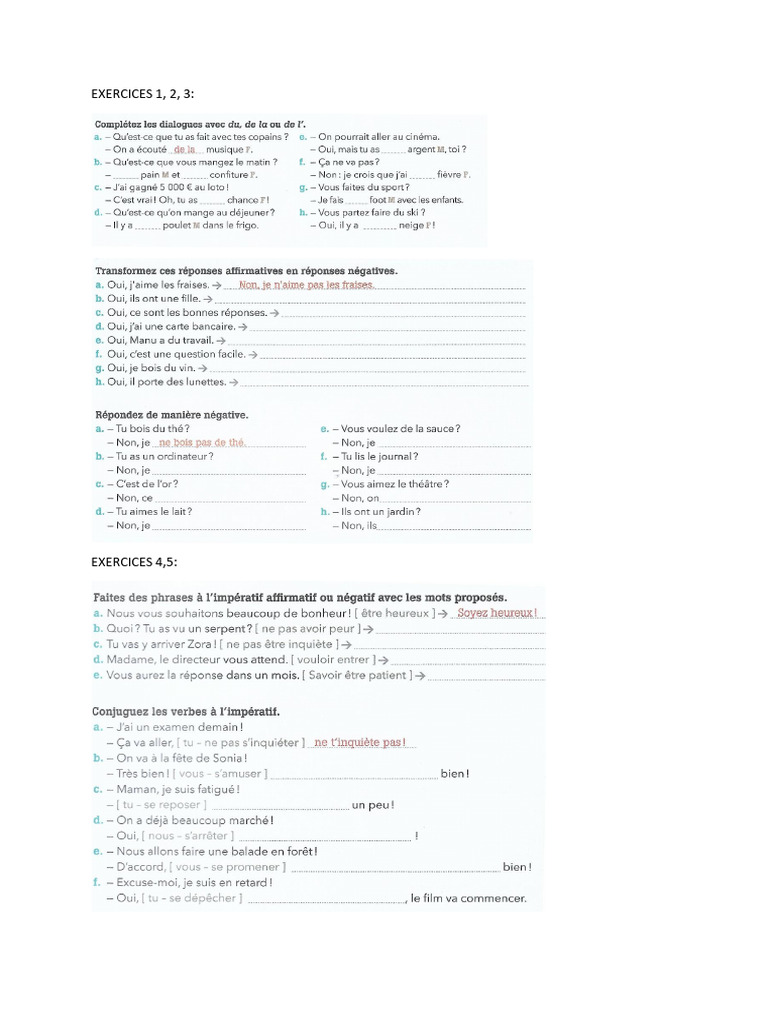 Comprehensive Exercise Guide | PDF