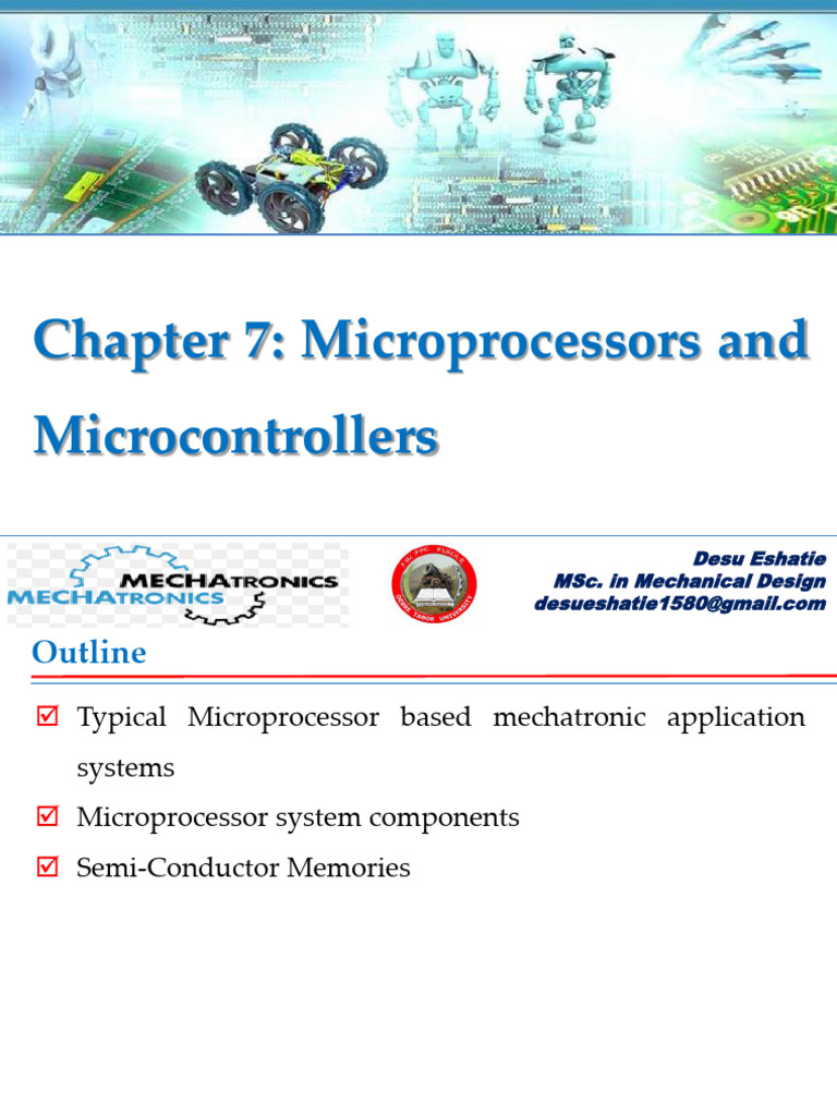 Microprocessors and Microcontrollers | PDF | Microcontroller | Central ...