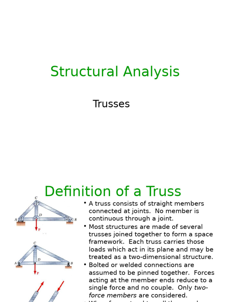 Truss Structural Analysis Guide | PDF | Truss | Force