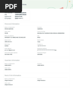 TISA Membership Application Form | PDF | Identity Document
