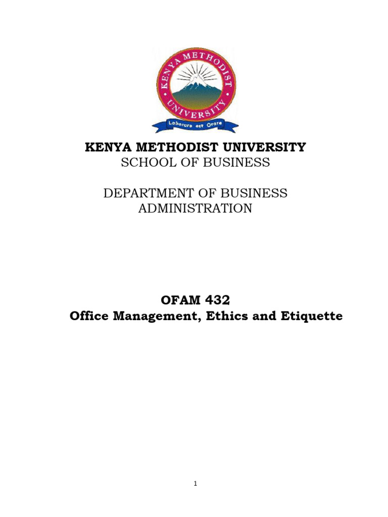 Ofam 432 - Notes | PDF | Sexual Harassment | Self Awareness