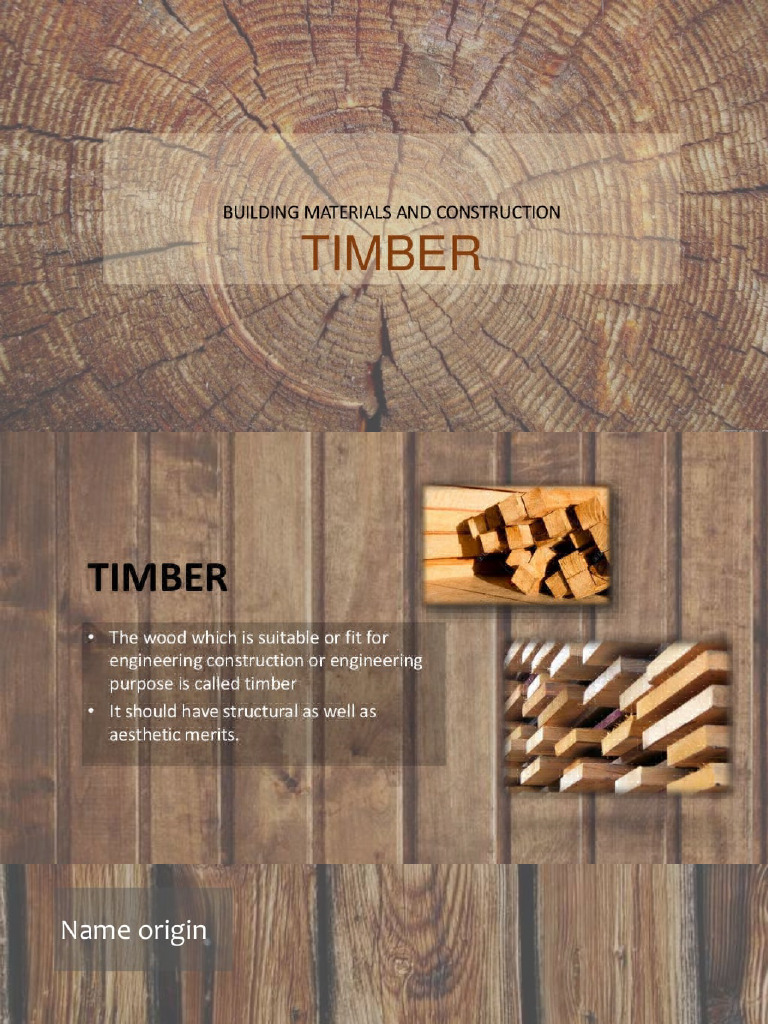 4.1 Timber - 1 | PDF