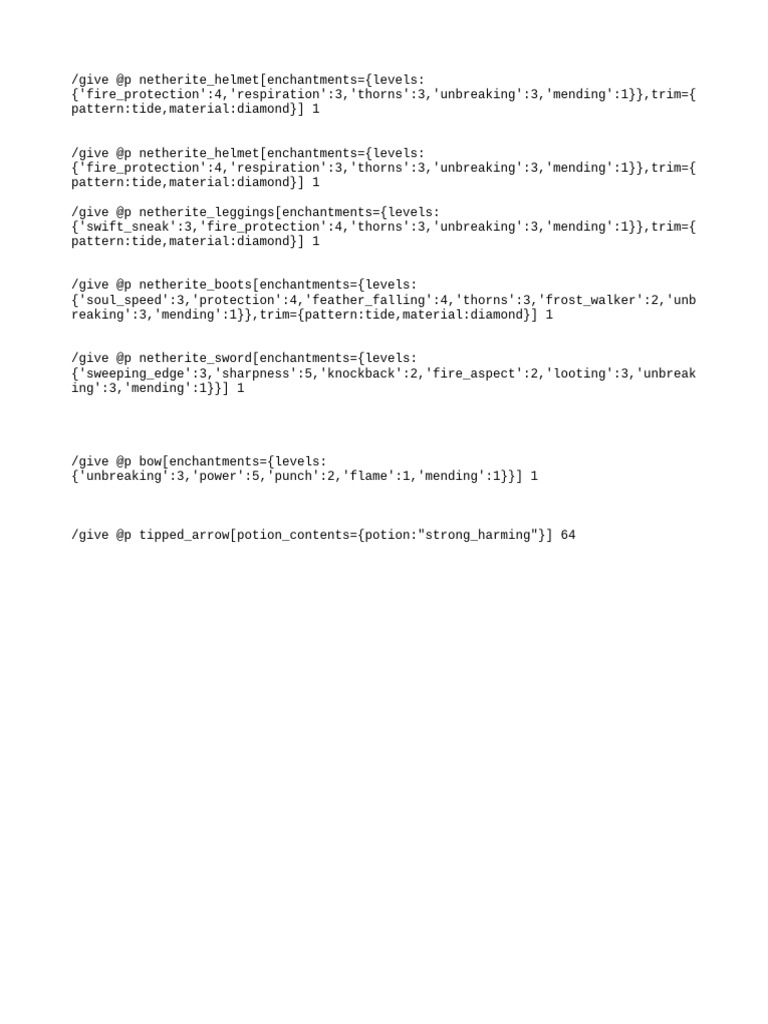 Minecraft Unbreaking 3 Enchantment Guide | PDF