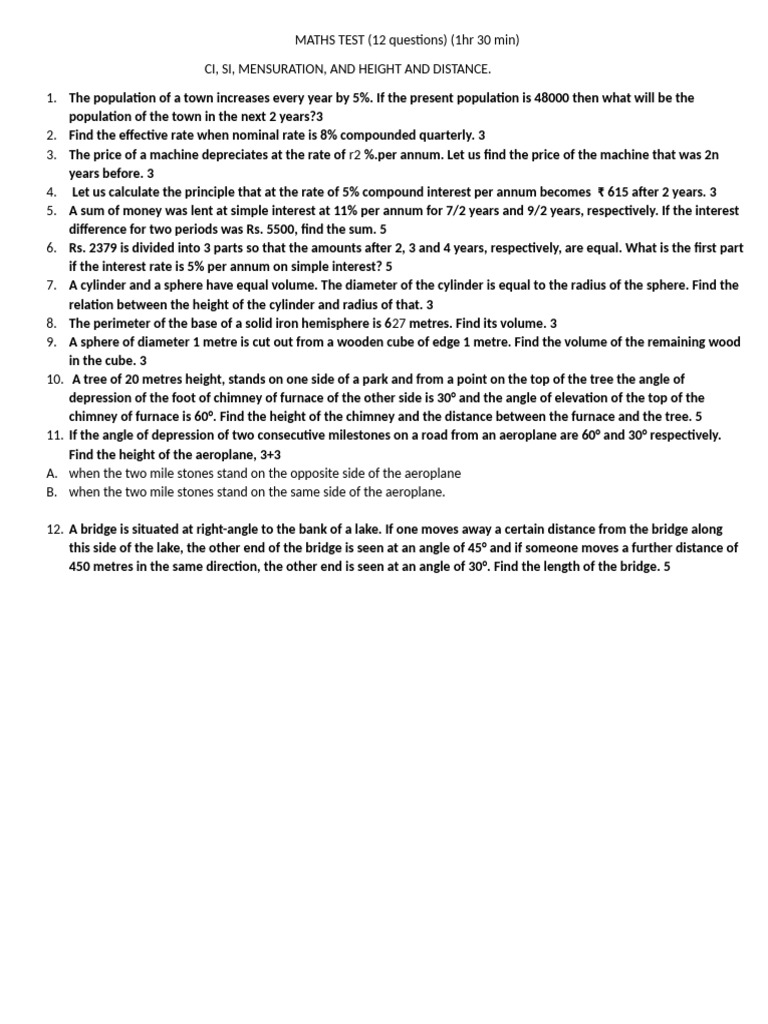 Maths 2 | PDF