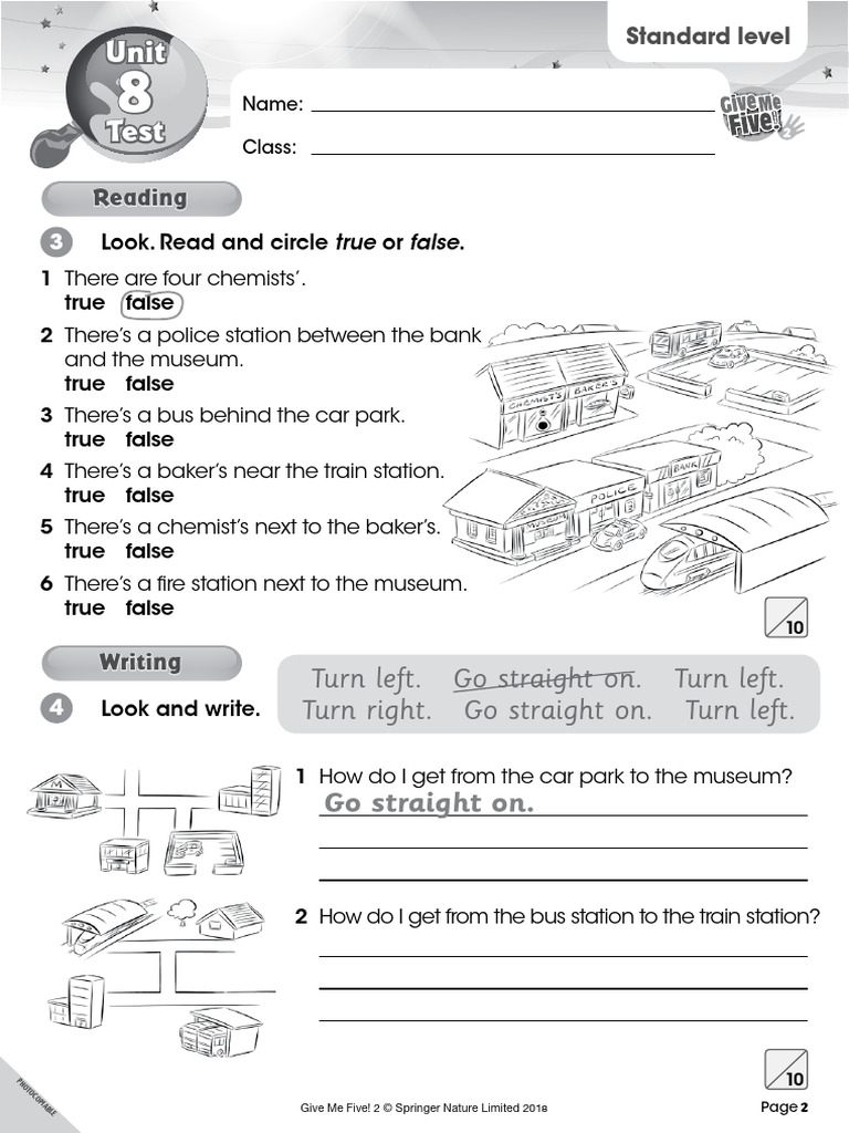 Unit Test: Reading | PDF