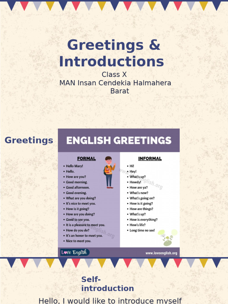 Class X Self-Introduction Guide | PDF | Hobbies | Recreation