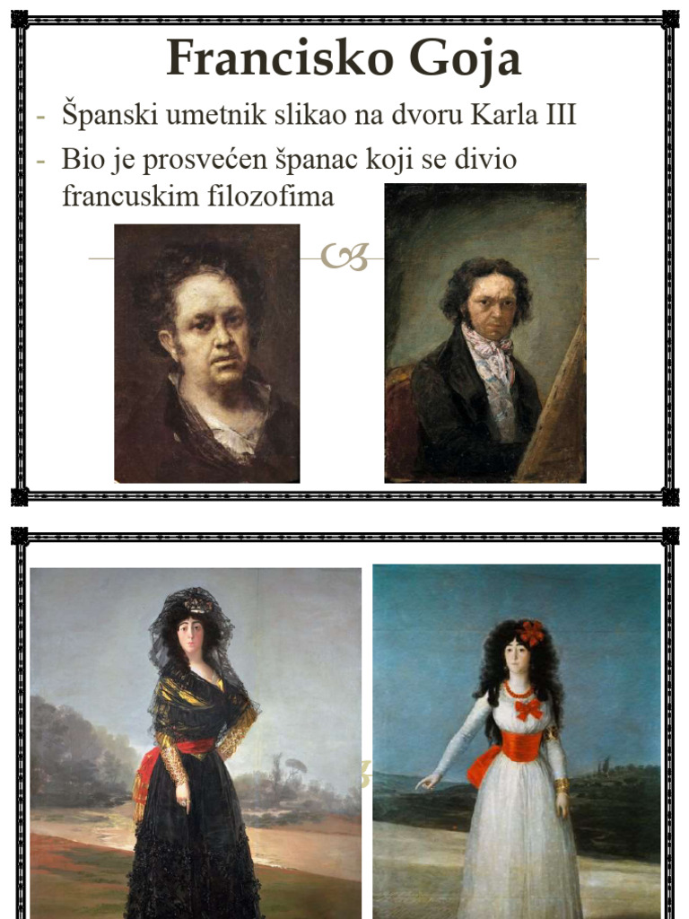 Francisko Goja 001 Za Ucenje | PDF