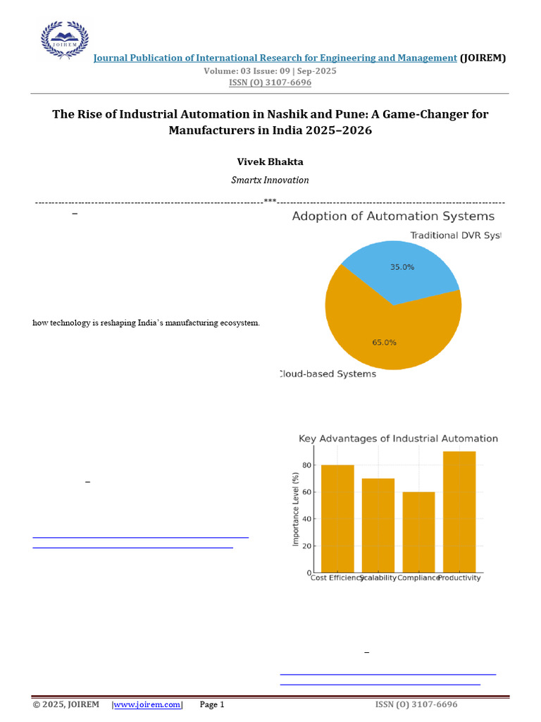 The Rise of Industrial Automation in Nashik and Pune A Game-Changer For ...