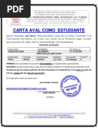 CONSEJO COMUNAL FORMATO MODELO EJEMPLO CARTA AVAL