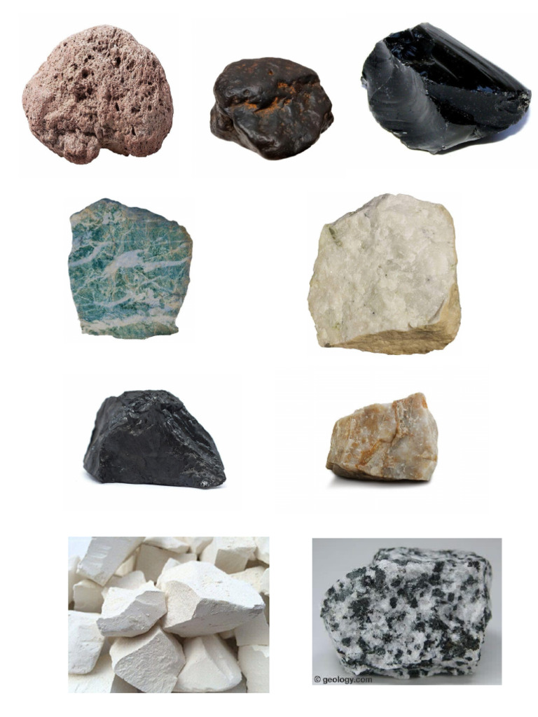 Different Kinds of Rocks | PDF