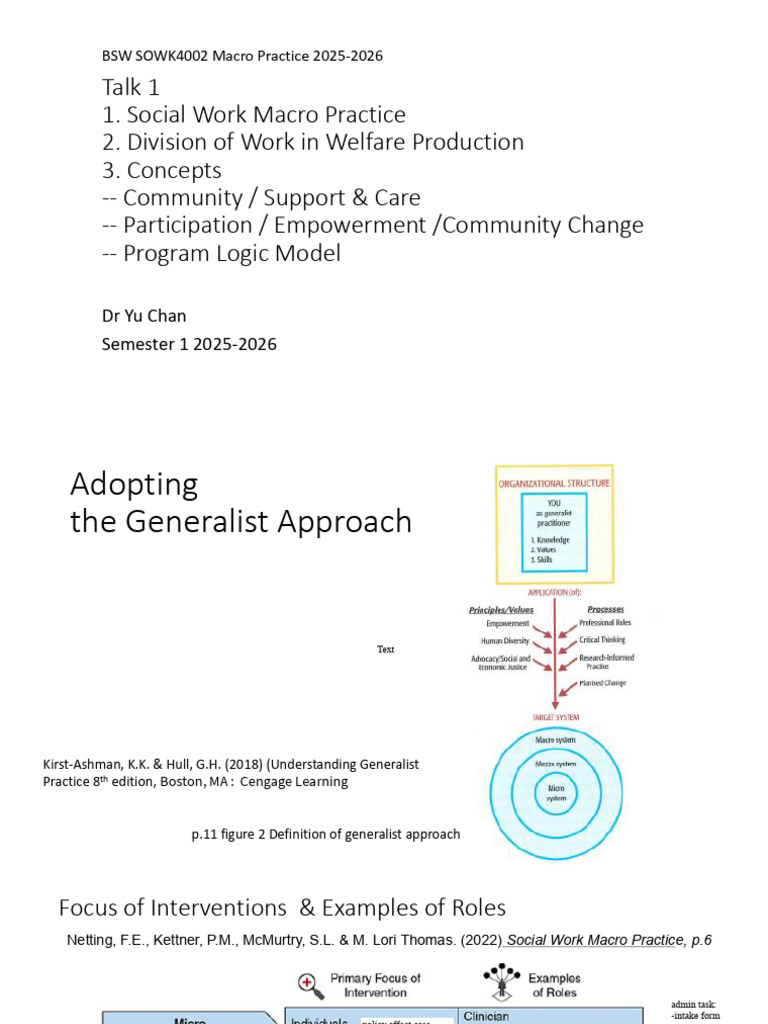 Macro Practice in Social Work | PDF | Empowerment | Community