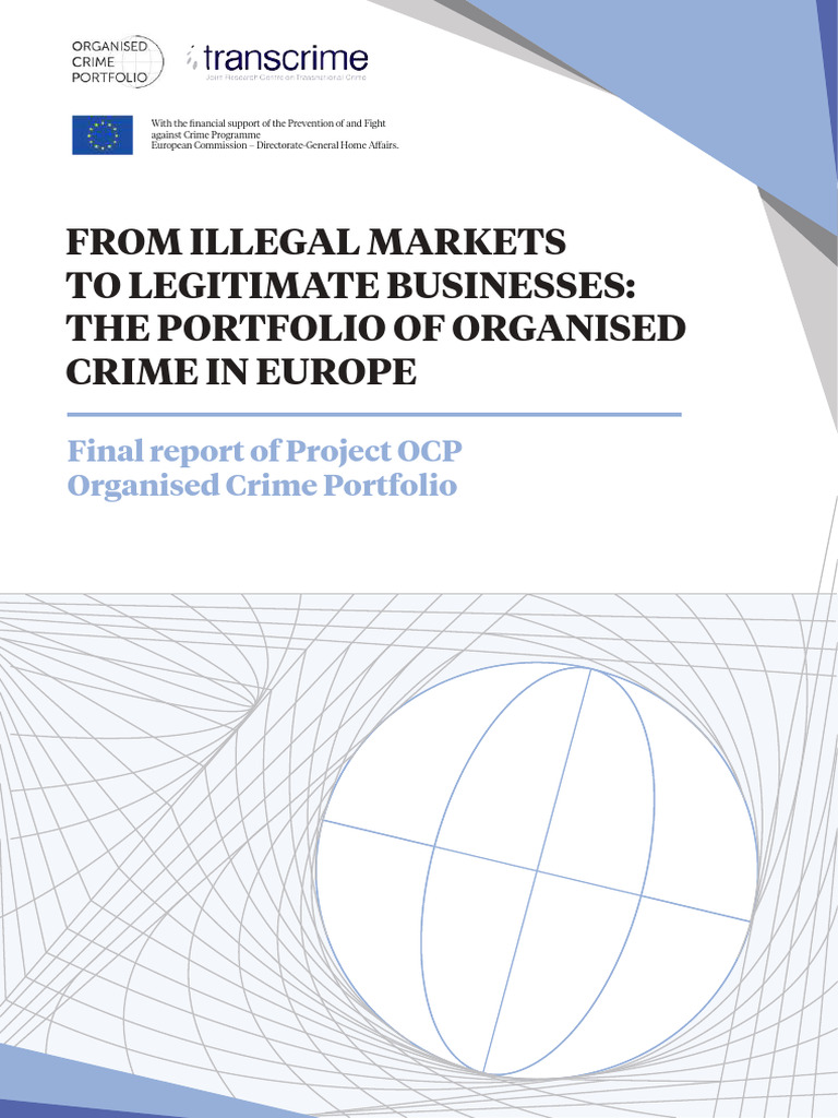 Organised Crime Portfolio in Europe | PDF | Cost Of Living | Illegal ...