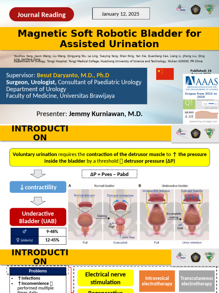 Magnetic Soft Robotic Bladder For Assisted Urination-JEMMY | PDF ...