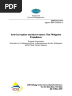 Download Anti-Corruption and Governance The Philippine Experience  by Steve B Salonga SN92938956 doc pdf