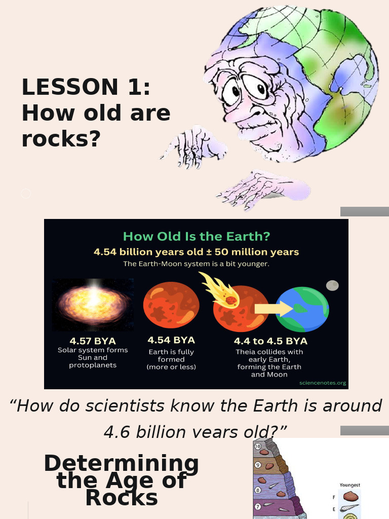 Age Determination of Rocks Explained | PDF | Atoms | Radioactive Decay