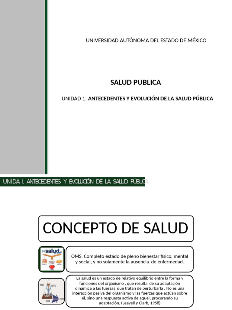 Evolución y Funciones de la Salud Pública | PDF | Salud pública
