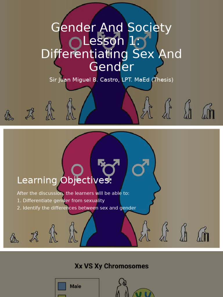 Understanding Sex and Gender Differences | PDF | Gender | Gender Studies