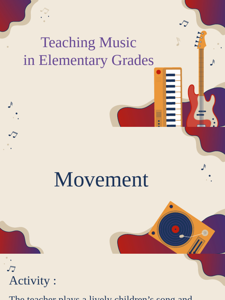 Engaging Movement Activities in Music Education | PDF
