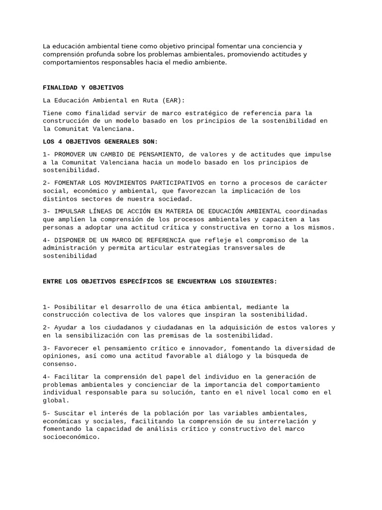 La Educación Ambiental Tema 17 - 2 Parte Completa | PDF ...