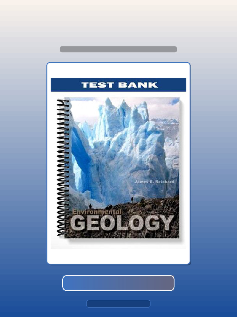 Environmental Geology 1st Edition by Reichard Full Version | PDF ...
