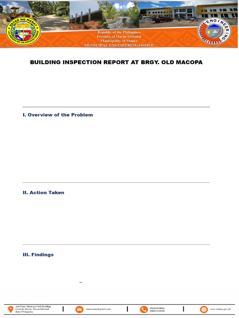 Building Inspection Report | PDF