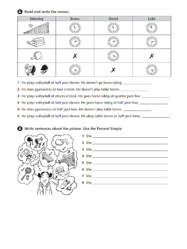 Unit 2 Extra Material - 3rd Kids | PDF