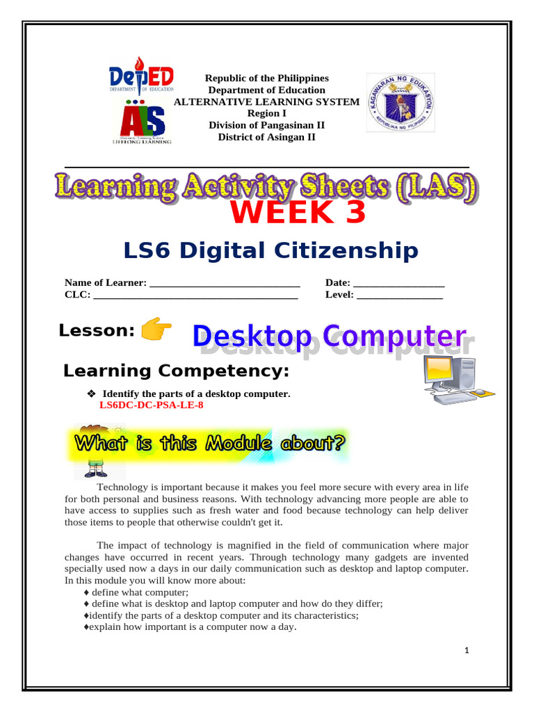 Understanding Desktop Computers | PDF | Desktop Computer | Personal ...