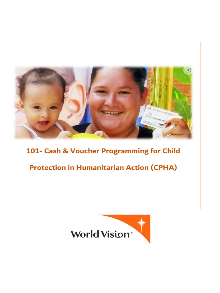 Cash & Voucher Programming for Child Protection | PDF | Child ...