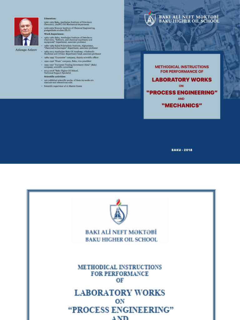 Laboratory Works in Process Engineering | PDF | Pressure Measurement ...