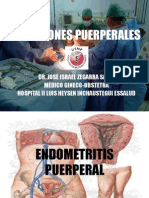 Infecciones Puerperales - DR Zegarra