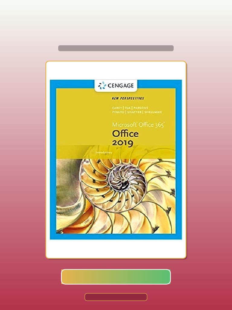 New Perspectives Microsoft Office 365 Office 2019 Introductory eBook ...