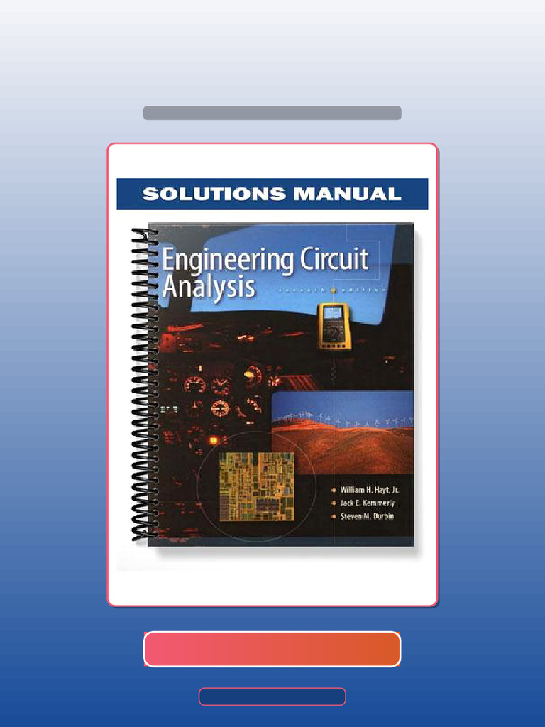 Engineering Circuit Analysis 7th Edition by Hayt Full Version | PDF ...
