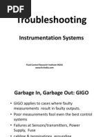 Troubleshooting Instrumentation Systems