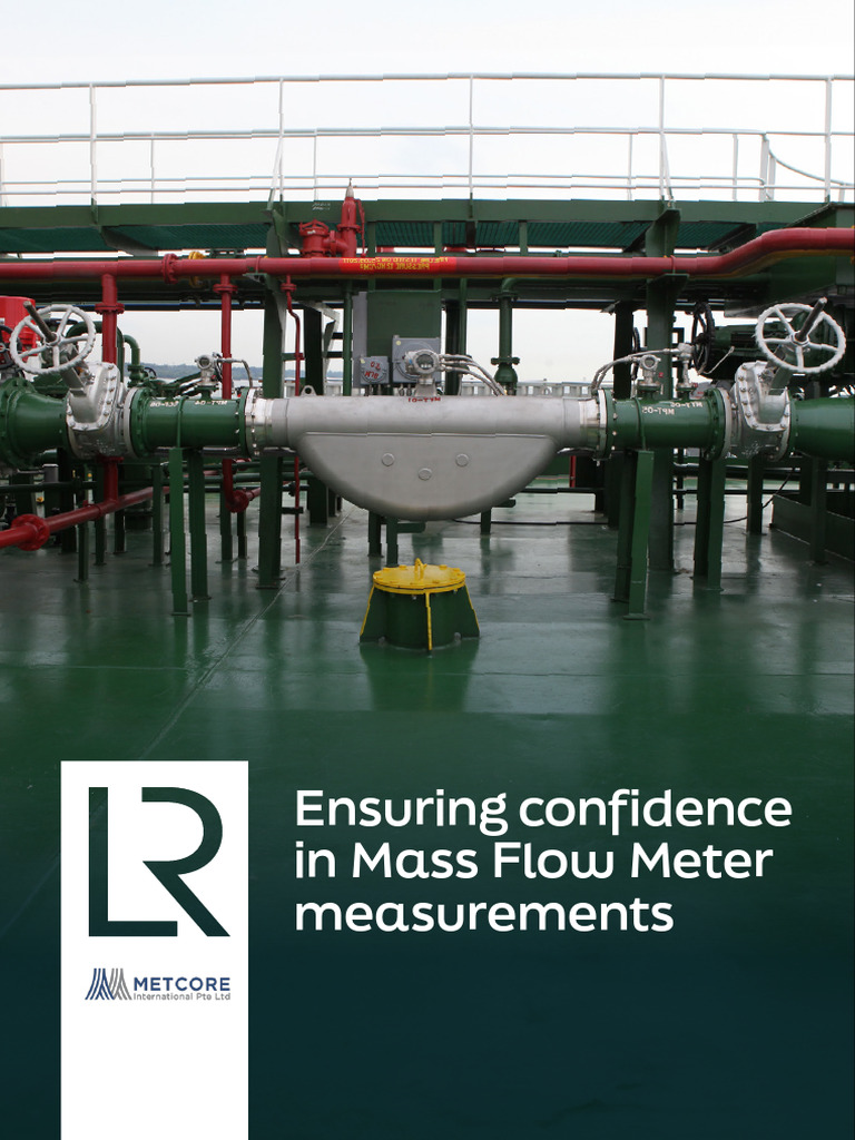 Mass Flow Meter Confidence in Bunkering | PDF | Certification | Flow ...